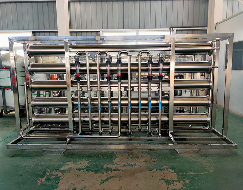 船山全不锈钢双级6吨反渗透设备